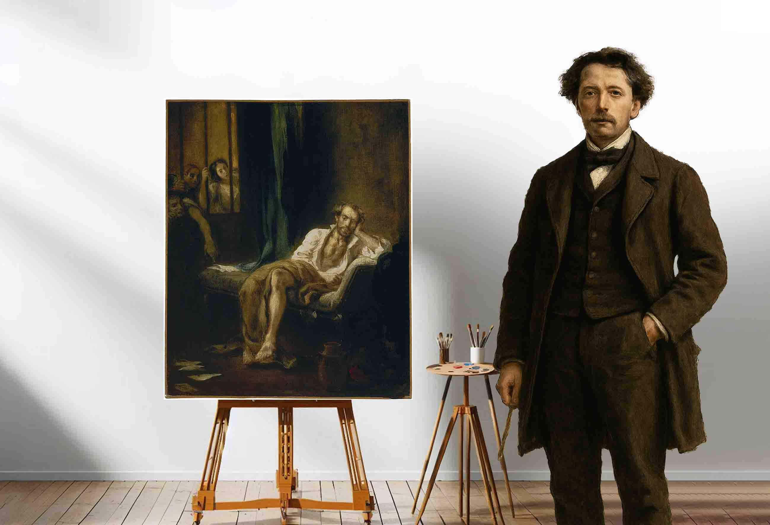 تاسو در تیمارستان Tasso in the Madhouse